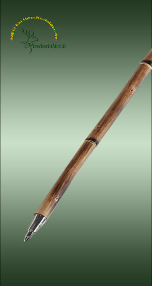 Personalisierteter Wanderstock Aus Edelkastanie - 98-180cm Mit Gravur & Lederschlaufe